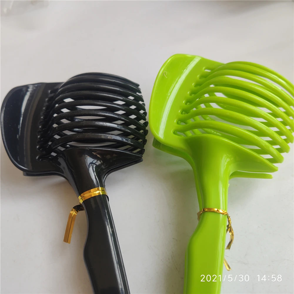 Handheld Tomato Onion Slicer Bread Clip Fruit Vegetable Cutting Lemon Shreadders Potato Apple Gadget Kitchen Accessories