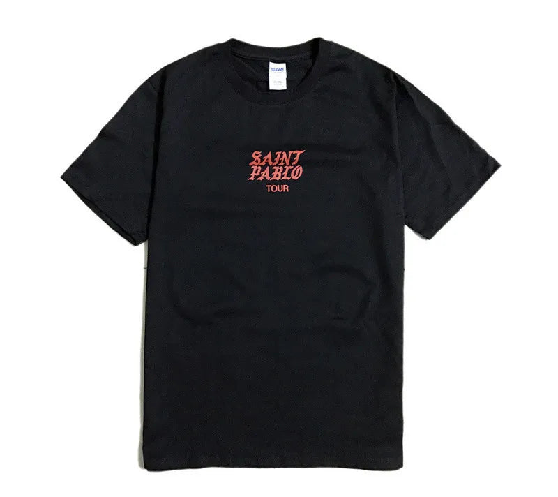 2021 Singer Kanye West Saint Pablo Tour T shirtS I Feel like Paul Cotton T-shirt Men Women Oversize YZY STAGIONE 5 Tee 350 Boost