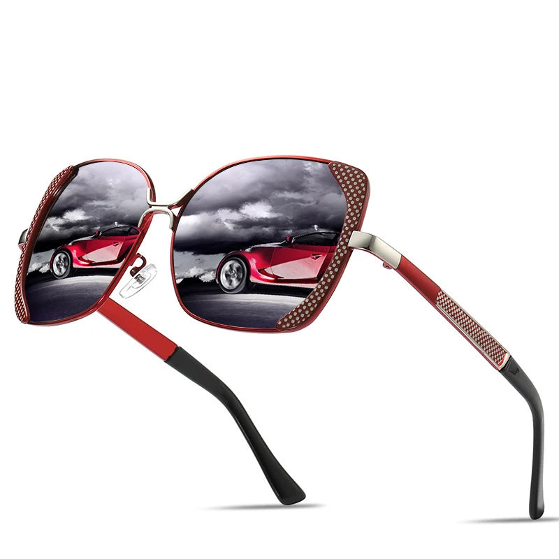 Hot Fashion Women's UV400 Polarized Coating Sunglasses women Driving Mirrors Oculos Eyewear Sun Glasses for Women Sunwear