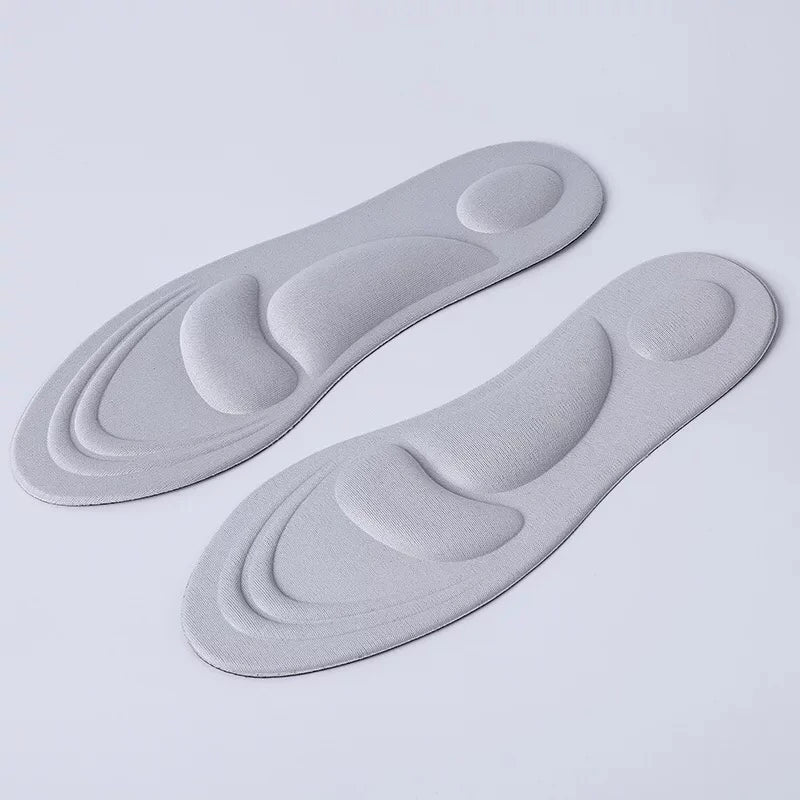 4D Stretch Breathable Deodorant Running Cushion Insoles For Feet Man Women Insoles For Shoes Sole Orthopedic Pad Memory Foam ND1