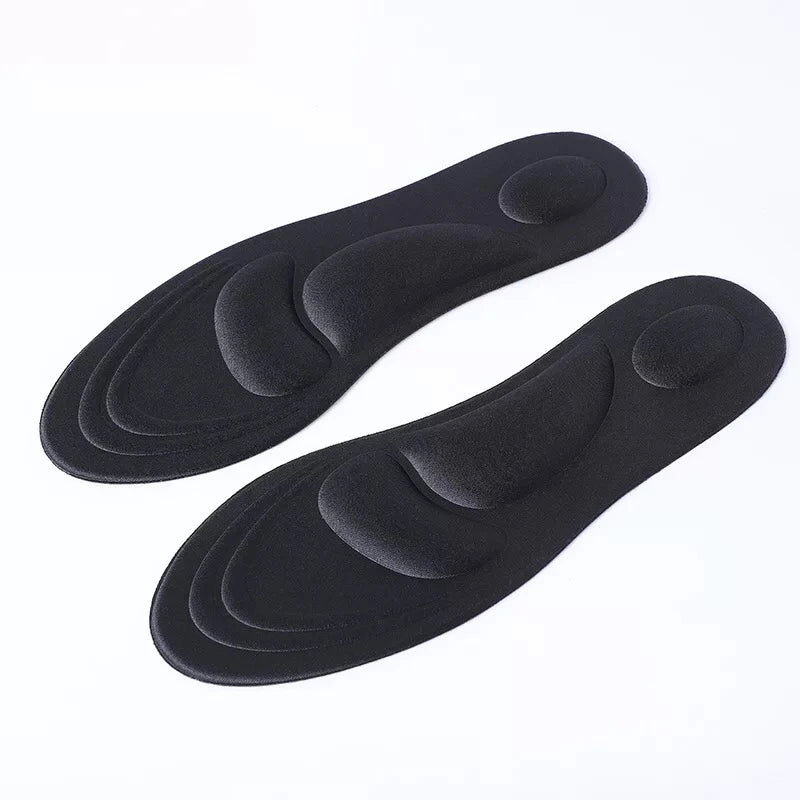 4D Stretch Breathable Deodorant Running Cushion Insoles For Feet Man Women Insoles For Shoes Sole Orthopedic Pad Memory Foam ND1